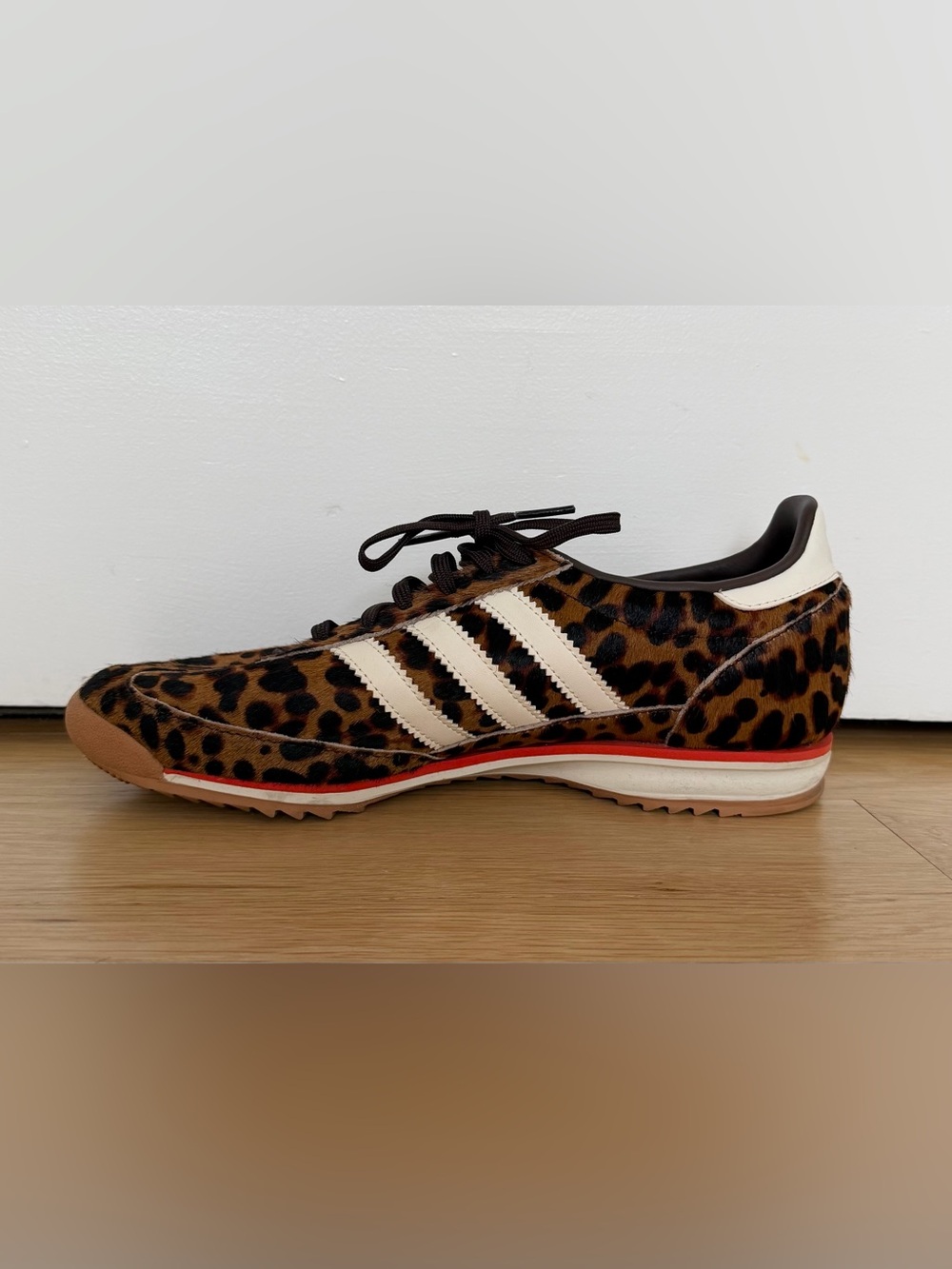 Adidas Women’s SL72 OG Leopard Print - Picture 2 of 4